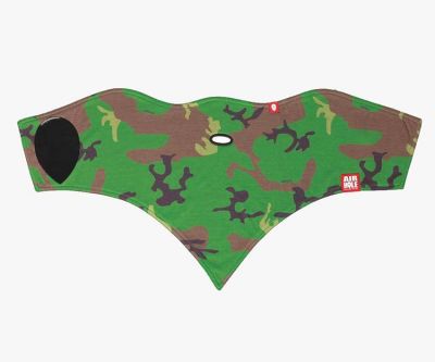 Airhole Standard 2 Layer Woodland Camo 16/17 Colour: GREEN/BROWN / SIZE: M/L