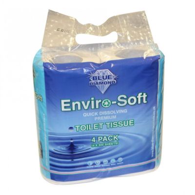 Enviro-Soft Premium Toilet Tissue 4 Pack