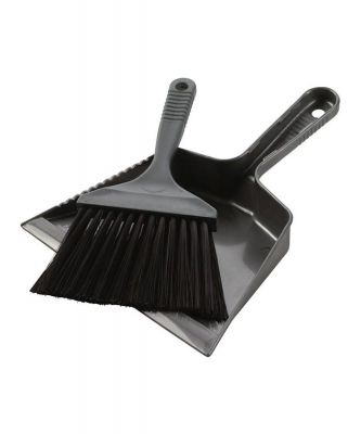 Easy Camp Dustpan and Brush Colour: GREY